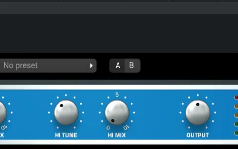 [混音插件] 优秀的激励器BBE，让人声更动听