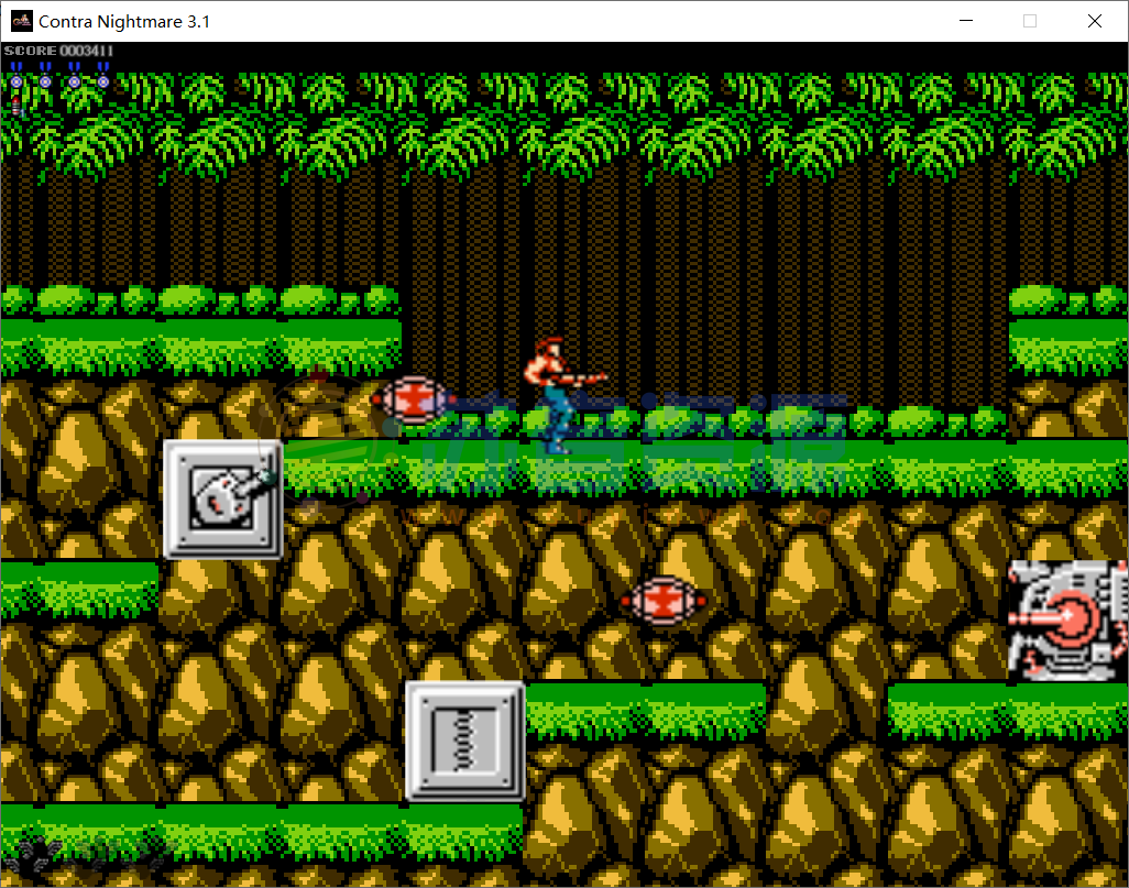 魂斗罗噩梦3.1含无敌版补丁电脑版，童年的回忆！