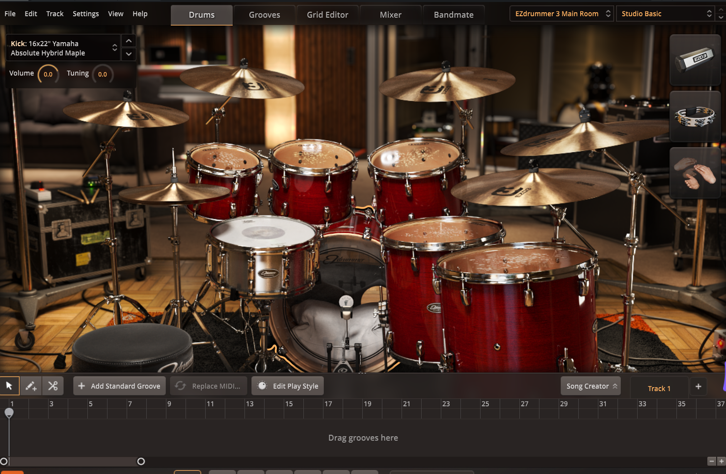 [鼓音源] EZdrummer3 直观强大的鼓音源