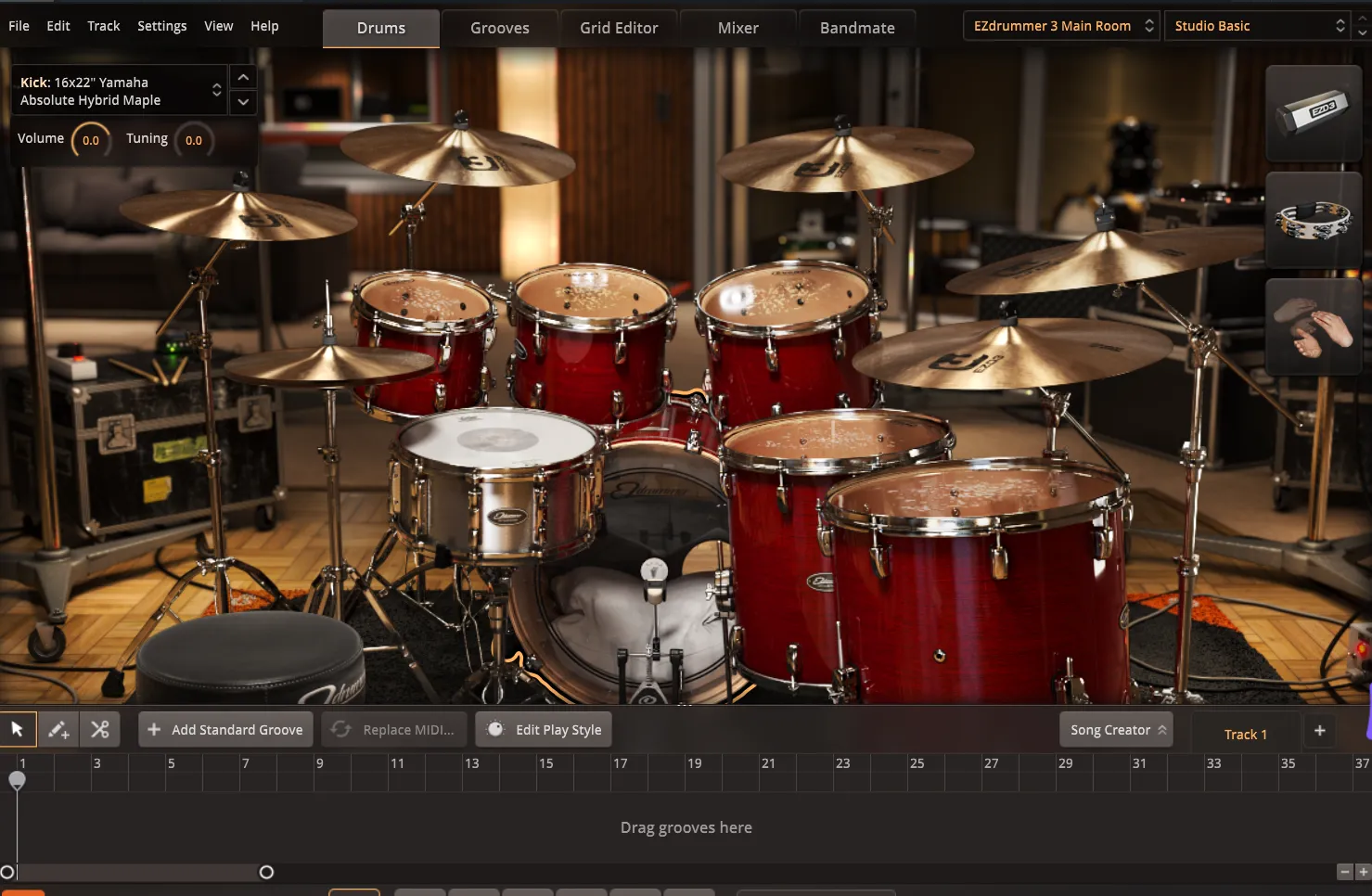 [鼓音源] EZdrummer3 直观强大的鼓音源