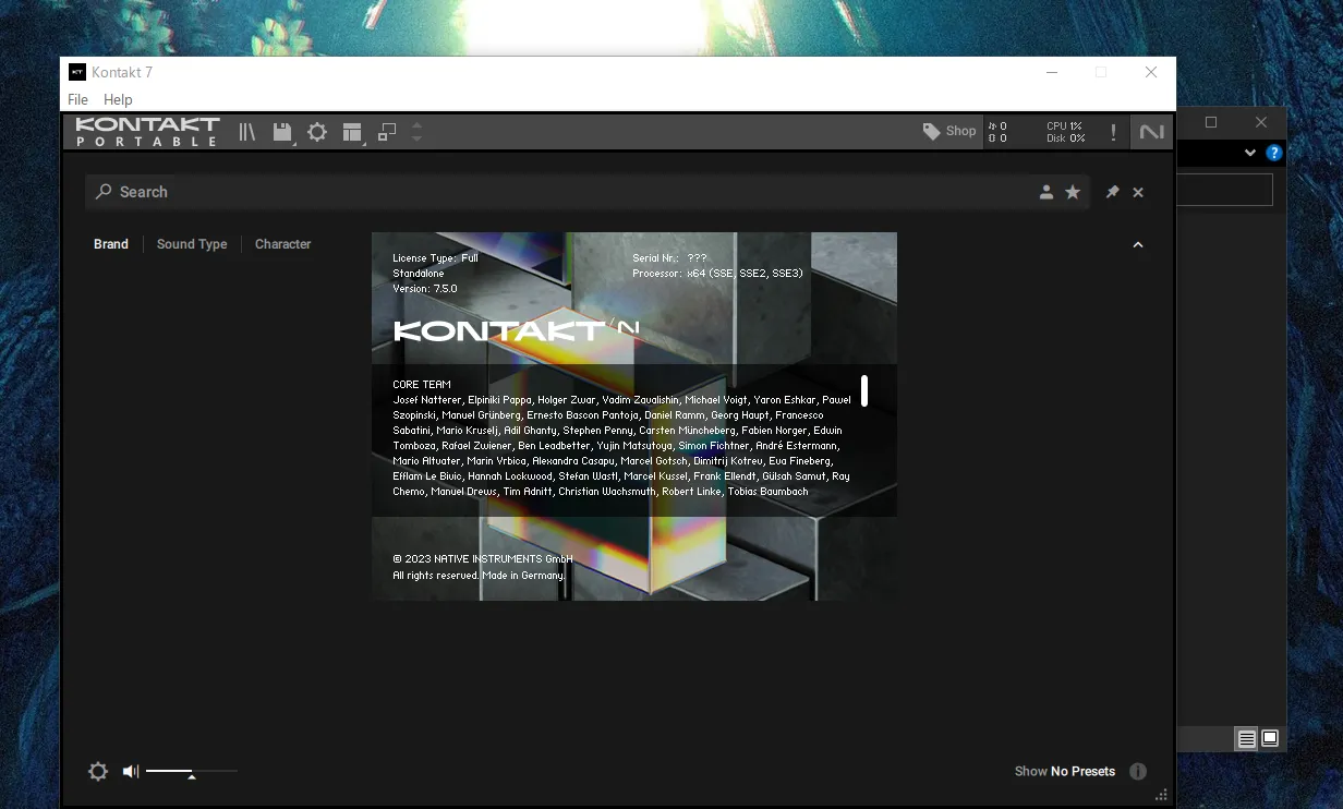 康泰克Kontakt便捷版v7.5.0.WiN版