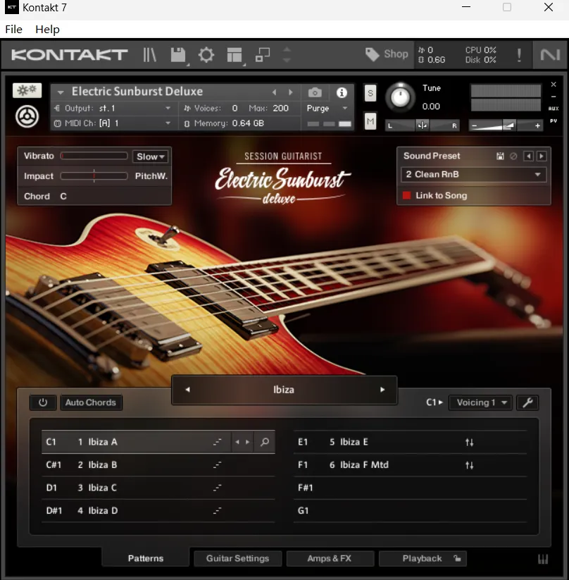 音源真实功强大的Session Guitarist 吉他五件套