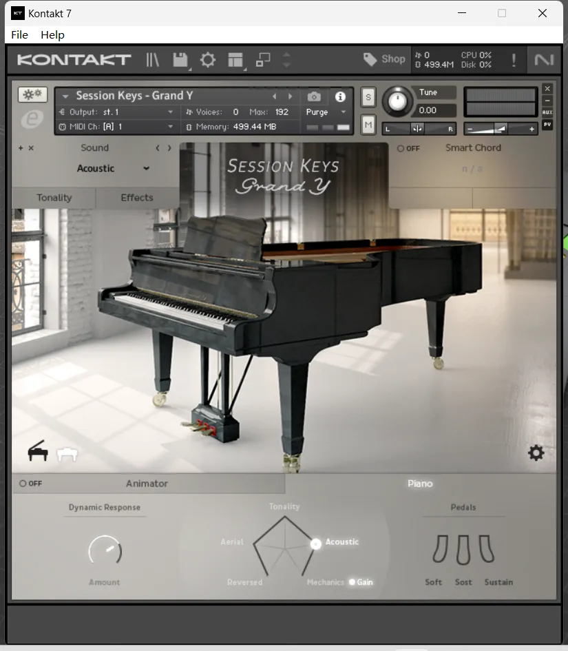 [钢琴音源] Session Key Grand Y 会自动演奏的钢琴