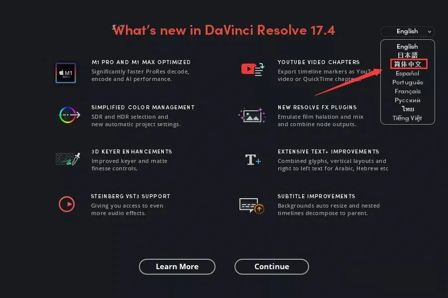 DaVinci Resolve studio 17.4【达芬奇软件】中文高级版下载