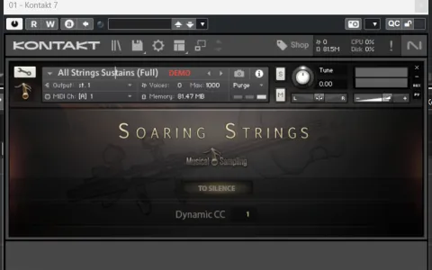 [编曲音源] Soaring String 飞天弦乐