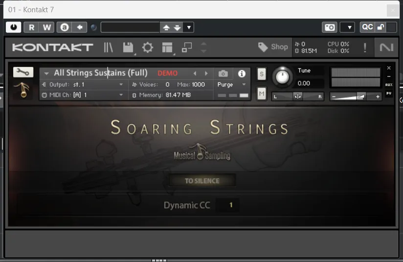 [编曲音源] Soaring String 飞天弦乐