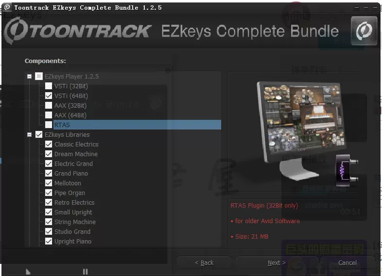 「钢琴音源」更强大的自动编曲钢琴EZkeys