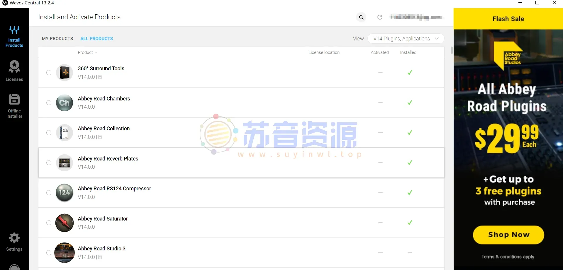 [混音插件] Waves Ultimate 15  2025.04.7 最新版学习版