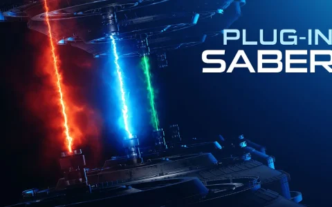 AE插件-能量激光描边光效特效Video Copilot Saber 1.0.40 Win/Mac支持2022多帧渲染