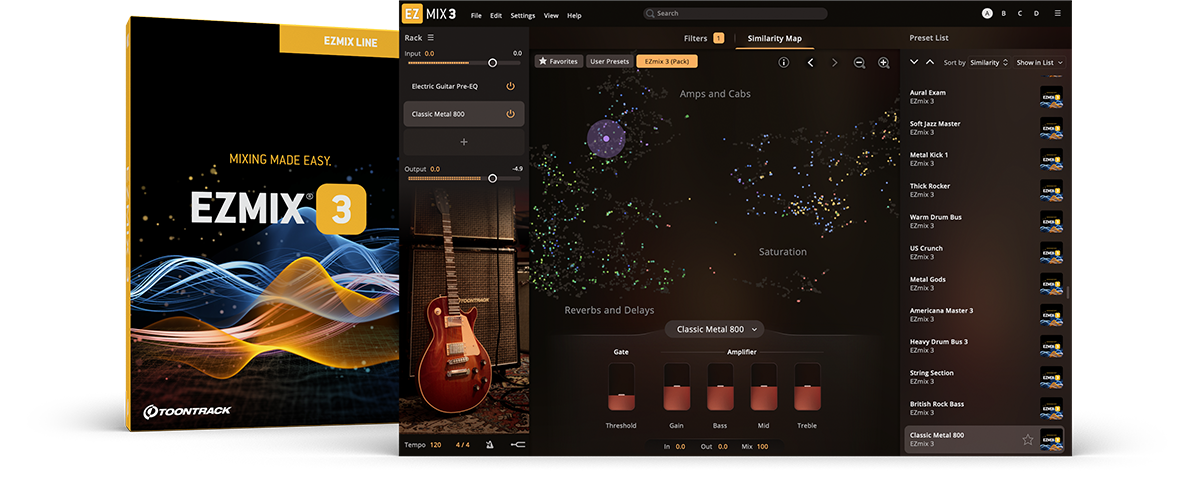 智能混音插件套装-Toontrack EZmix v3.0.0 CE WiN-MAC