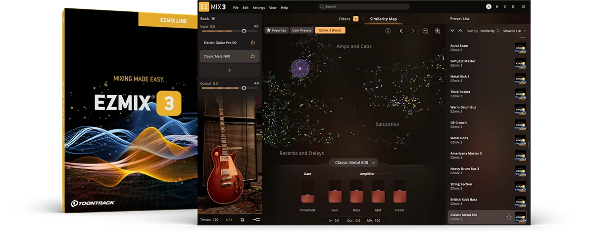 智能混音插件套装-Toontrack EZmix v3.0.0 CE WiN-MAC