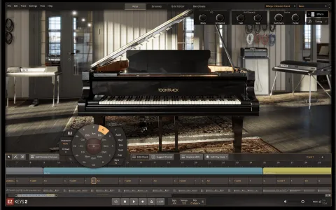 「钢琴音源」更强大的自动编曲钢琴EZkeys2.1 最新版 WIN&MAC