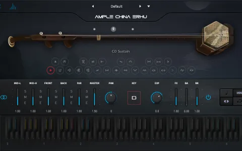 二胡音源 Ample Sound Ample China Erhu v1.0.1 [WiN]（5Gb）