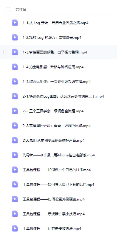 【影视飓风】只看8节课，用iPhone拍出电影感 & 青青调色教程