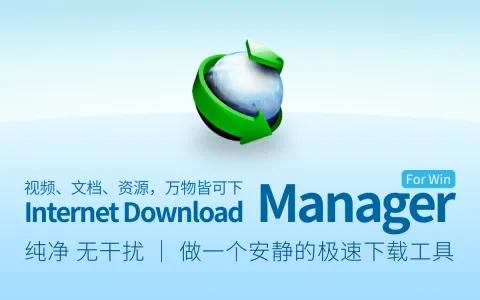 【正版特惠】Windows 下载神器 IDM 限时优惠，49 元起步，118 元即享终生授权
