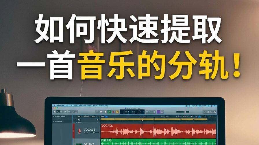 如何快速提取一首音乐的分轨？分享几个我一直在用的神器